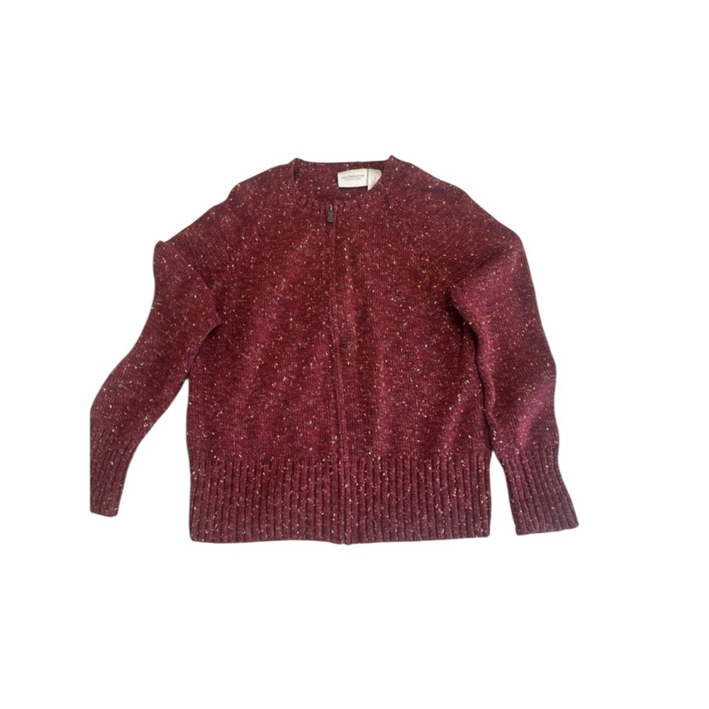 Liz Claiborne Womens Cardigan Red Size M